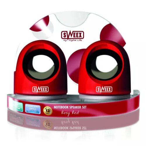 Sweex Speaker Set Rosy Red SP132