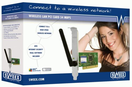 Sweex Wireless LAN PCI Card 54Mbps