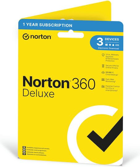 Symantec Norton 360 5.0 GK 1 User 3 PC