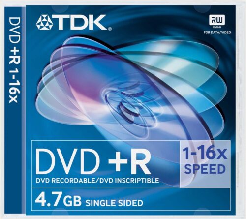 Tdk Dvd-R 16X Slim Case