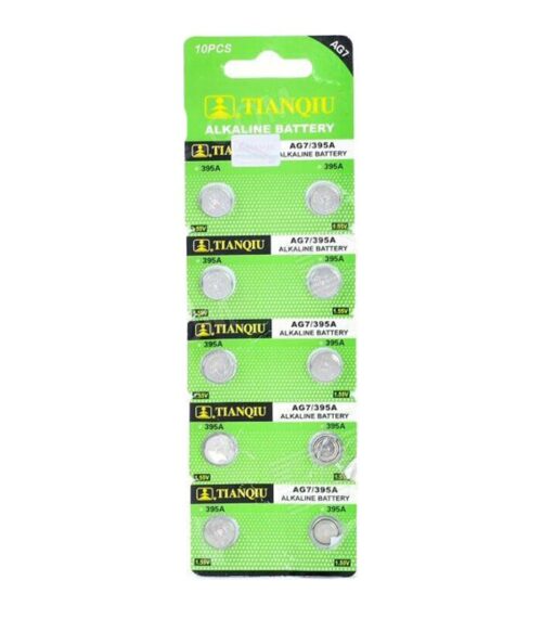 Tianqiu Μπαταρία Αλκαλική Λιθίου 1.55V - AG7 / 395A