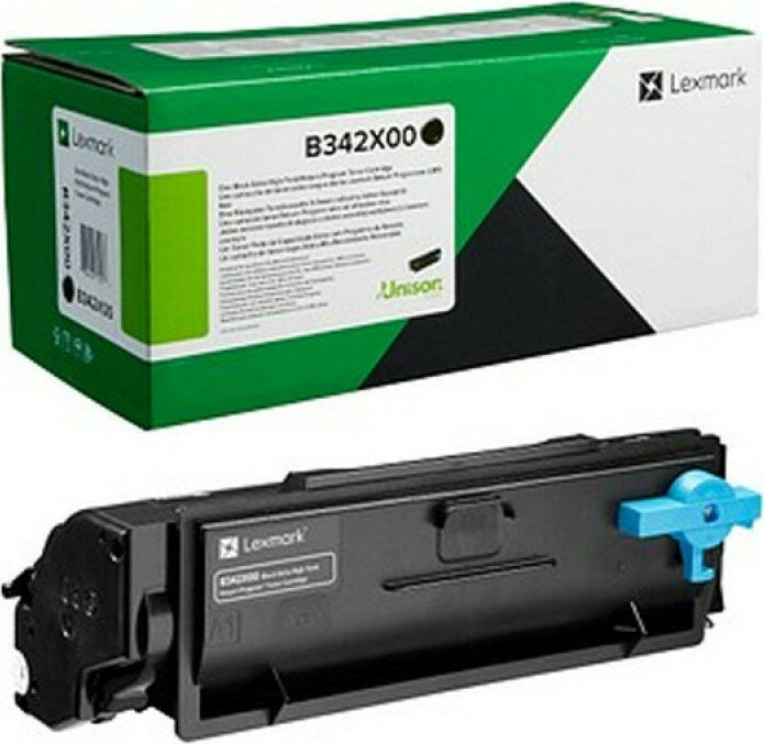 Toner Laser Lexmark B342X00 Μαύρο High Yield Return Program 6.000 Σελ.