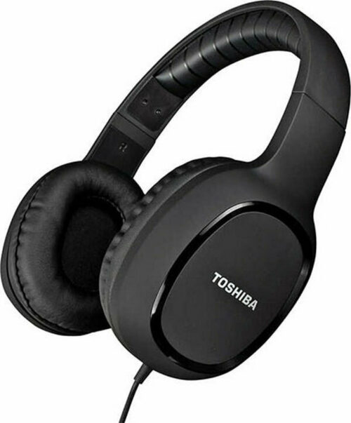 Toshiba Ακουστικά Ενσύρματα Over-Ear Stereo Μαύρα