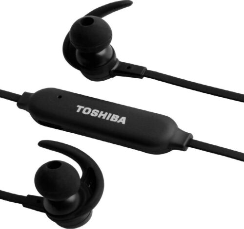 Toshiba Ακουστικά In-ear Bluetooth Handsfree Μαύρα