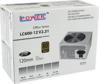 Τροφοδοτικό LC-POWER ATX PSU 600W LC600-12 V2.31 Active PFC