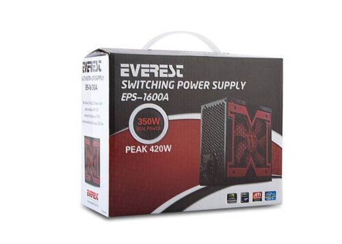 Τροφοδοτικό 420W Peak 2*6+2 Everest Eps-1600A 12Cm Fan
