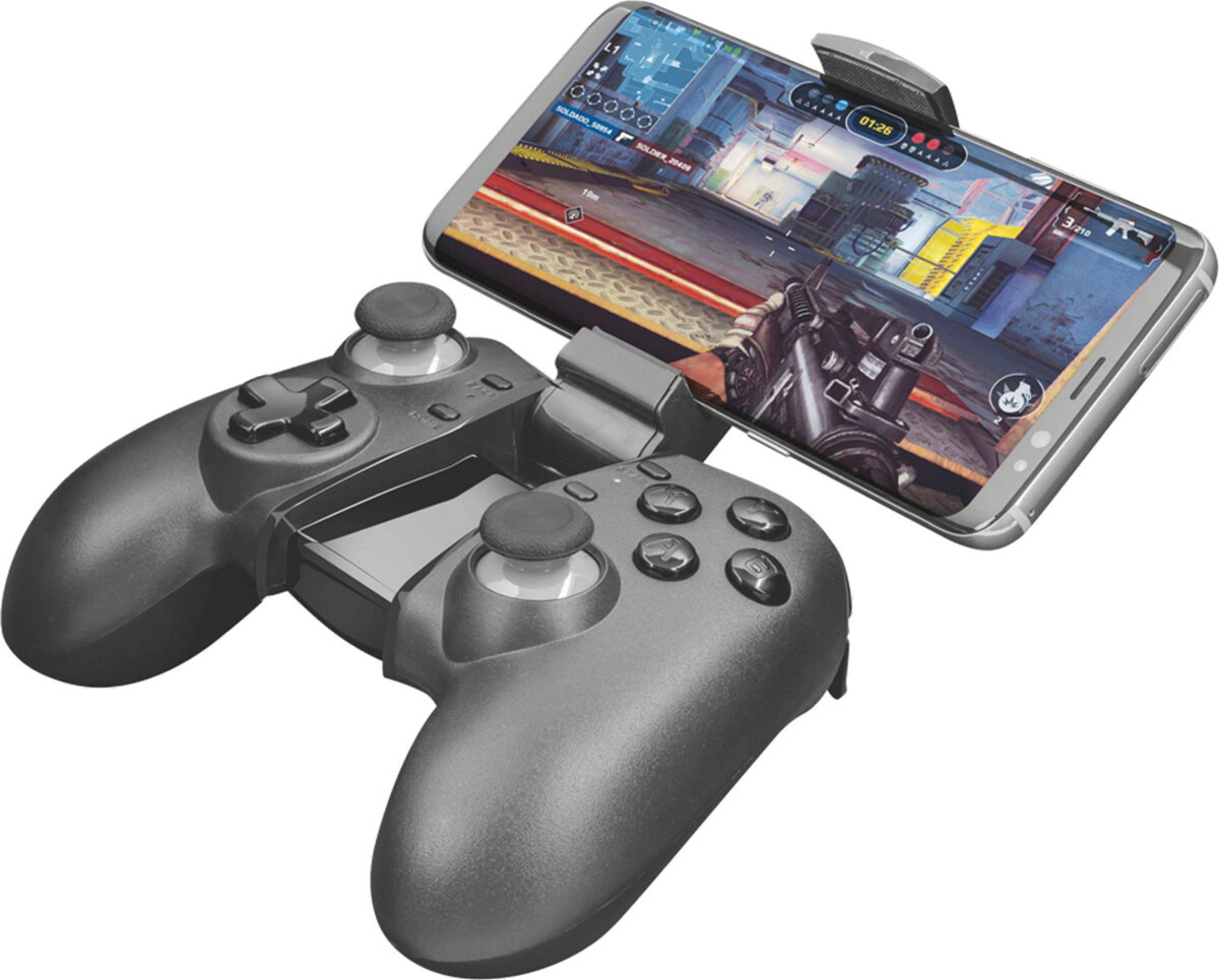 Trust Bosi Ασύρματο Gamepad για Android - PC Μαύρο / GXT 590
