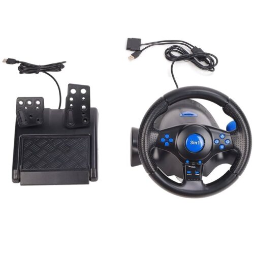 Turbo Speed Racing Wheel Ps2 & Usb