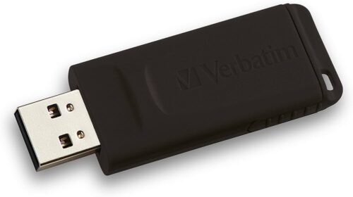 Usb 2.0 Flash Disk 16GB Black Verbatim Slider #98696