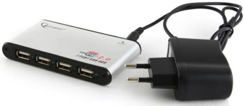 Usb 2.0 Hub 7 Port Με Τροφ/κο Gembird Uhbc247