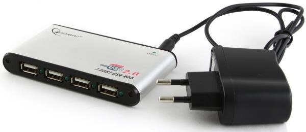 Usb 2.0 Hub 7 Port Με Τροφ/κο Gembird Uhbc247