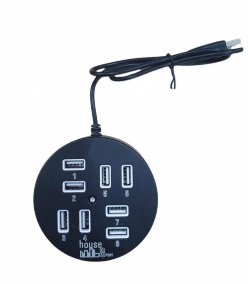 Usb 2.0 Hub 8 Θυρών Με Σύνδεση Usba