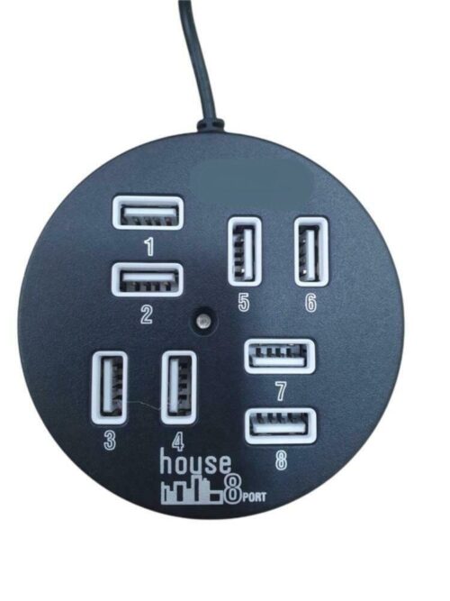 Usb 2.0 Hub 8 Θυρών Με Σύνδεση Usba