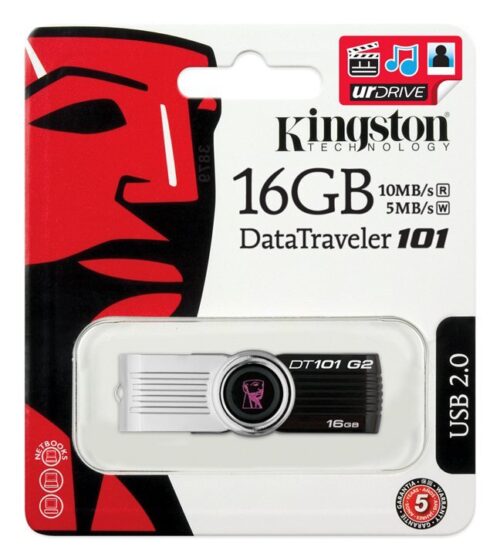 USB Flash Kingston DT101G2 16GB Black