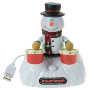 USB Snowman Drummer