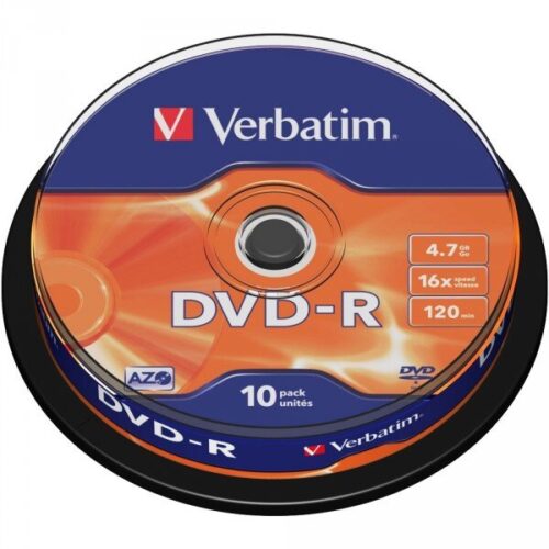 Verbatim Dvd-R 10Tub 16X 4.7Gb