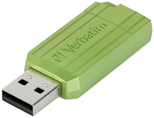 Verbatim Usb 4Gb Pinstripe Eucalyf Πράσινο