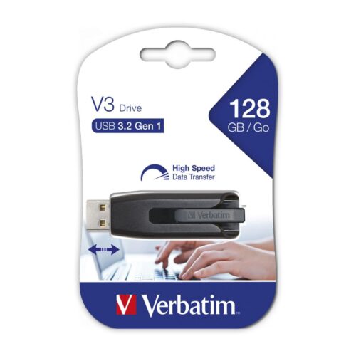 Verbatim USB Drive 3.0 V3 128GB Grey