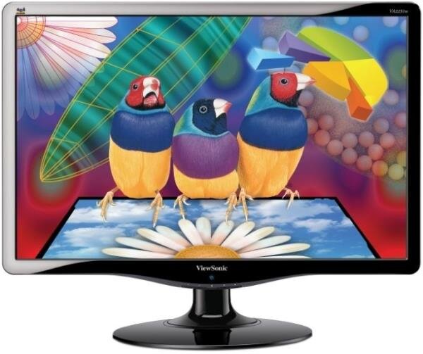Viewsonic Monitor Va2231W 22'' Wide Fhd Led + Dv