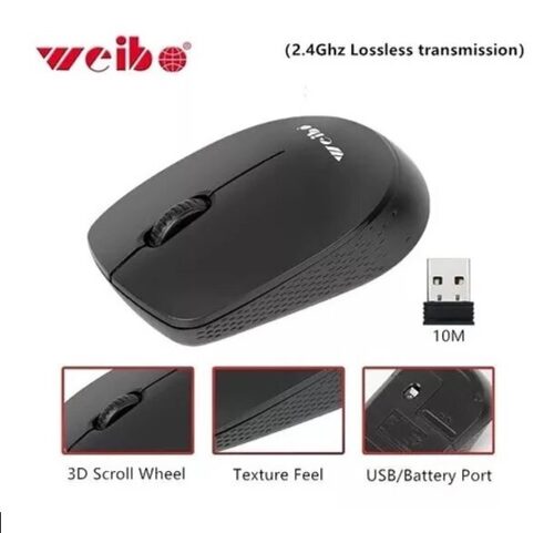 Weibo Ασύρματο Ποντίκι Κόκκινο / RF-6300