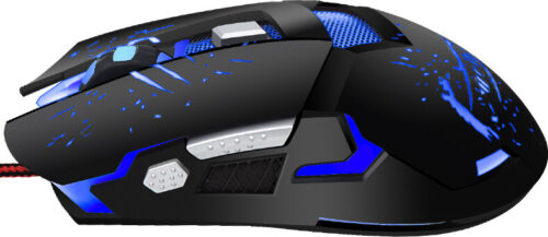 Weibo Gaming Ενσύρματο Ποντίκι RGB Μαύρο / S10