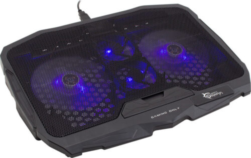 White Shark Ice Warrior Cooling Pad για Laptop έως 17.3" με 4 Ανεμιστήρες και Φωτισμό