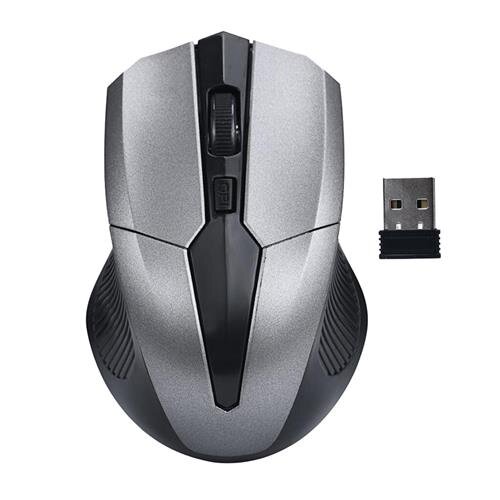 Wireless Mouse Gaming 2.4Ghz Model Rf-6220 Grey/Black Qg3-K5